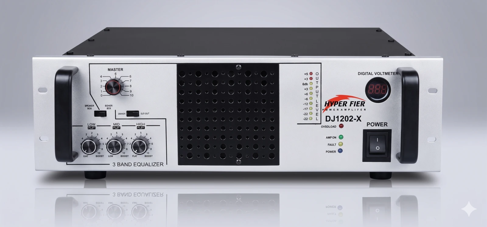 DJ 1202 – 1200 WATT RMS Professional Booster Power Amplifier