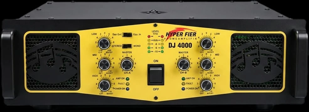 hyperfier DJ 4000 Dj power amplifier