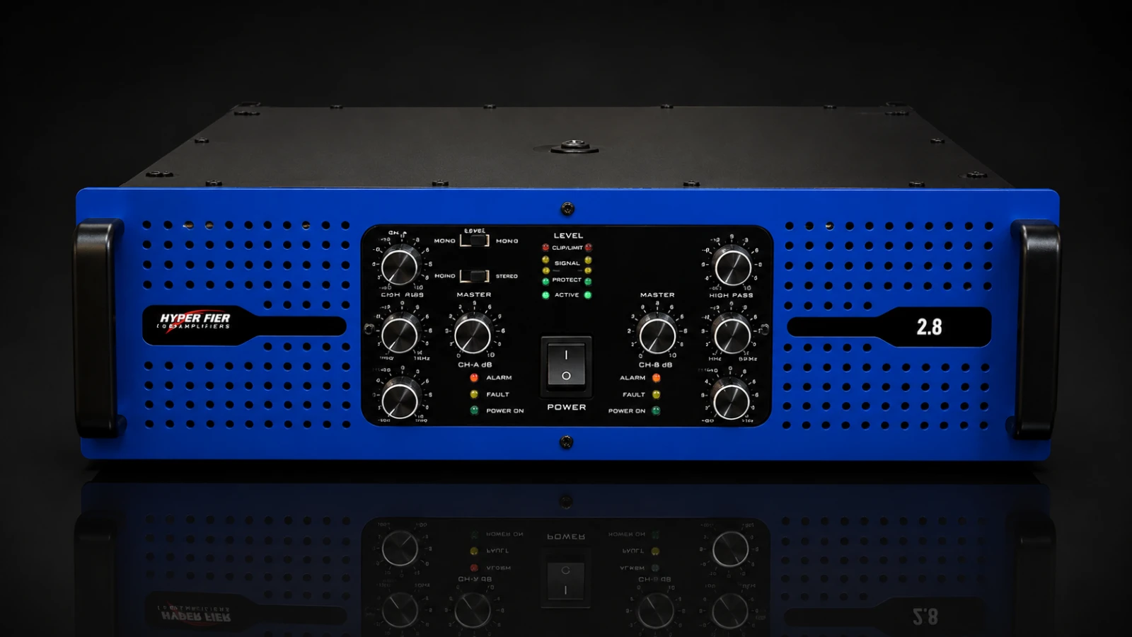 HYPERFIER 2.8 DJ AUDIO POWER AMPLIFIER