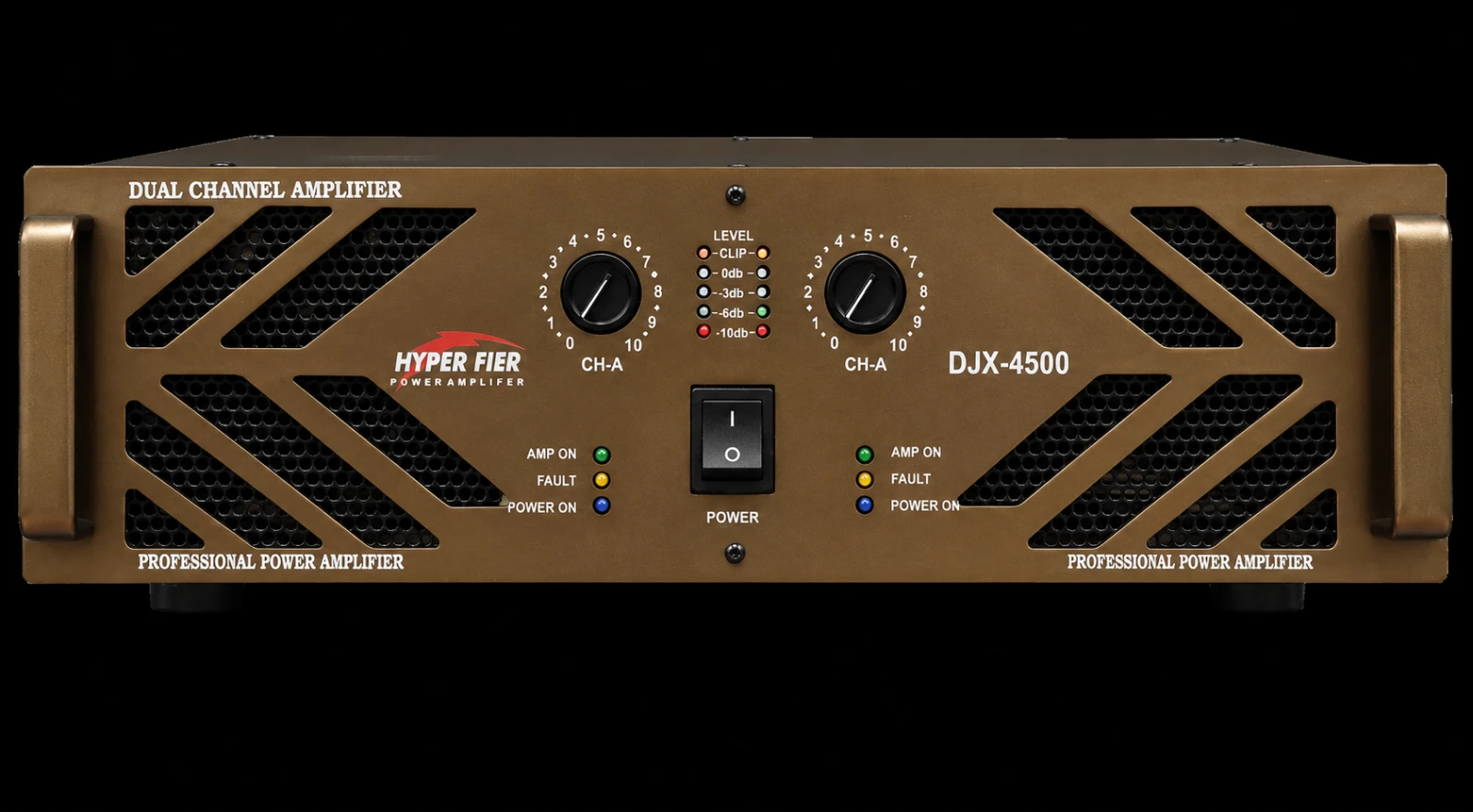 DJX4500 CLASS aB 4500 WATT POWER AMPLIFIER LIMITED EDITION